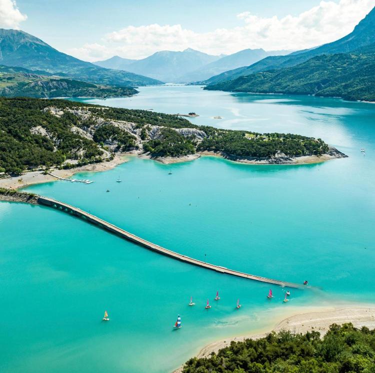 Le Cocon De L'Epiclea, Chorges, Entre Lac Et Montagnes Dış mekan fotoğraf